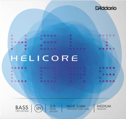 DAddario Helicore Orchestral - kontrabas 3/4 - 1/8