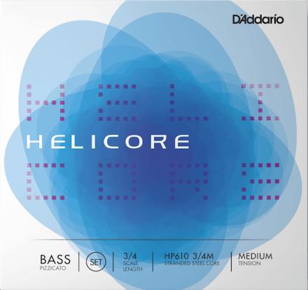 DAddario Helicore Pizzicato - kontrabas 3/4